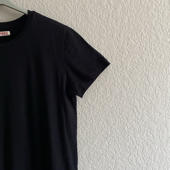 Organic by John Patrick Black Tee Small - Picture 2 of 7